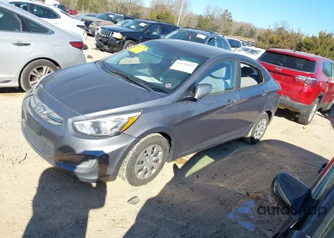 2016 Hyundai Accent Se из США, поврежденный, VIN KMHCT4AE4GU073604